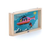 PUZZLE IN LEGNO 4 DIMENSIONI - TRASPORTI