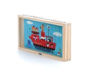 PUZZLE IN LEGNO 4 DIMENSIONI - TRASPORTI