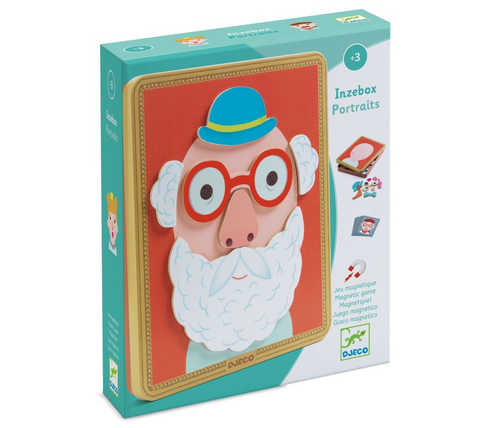INZEBOX - GIOCO MAGNETICO RITRATTI