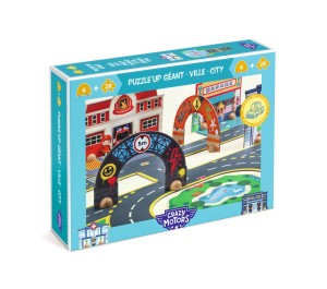 CRAZY MOTORS - PISTA CIRCUITO PUZZLE CITTA' GIGANTE