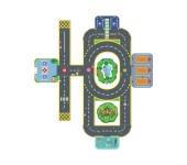 CRAZY MOTORS - PISTA CIRCUITO PUZZLE CITTA' GIGANTE