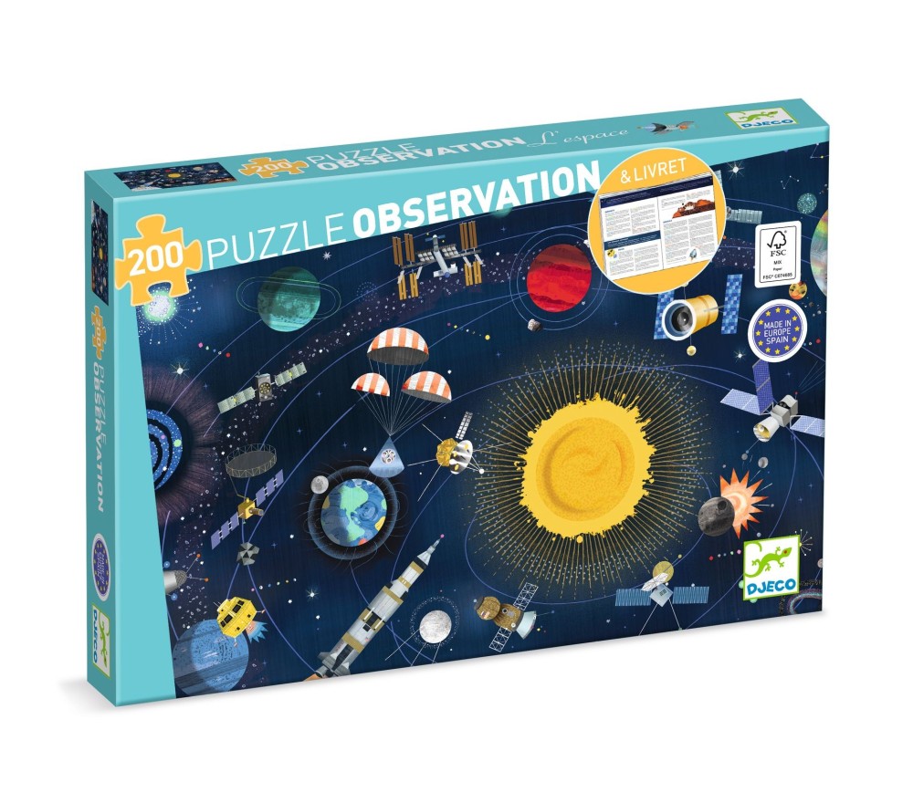 PUZZLE DI OSSERVAZIONE - LO SPAZIO