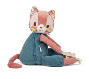 ZAINETTO A FORMA DI PELUCHE - JEANNE IL GATTO