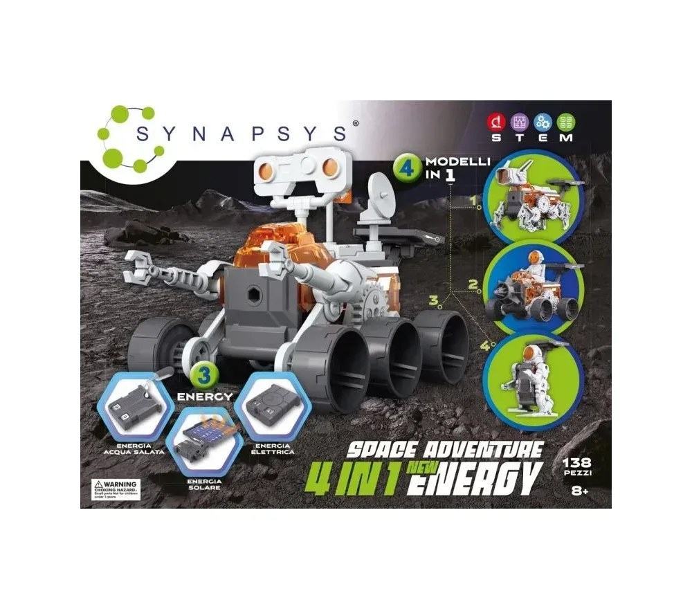 ROBOT 4 IN 1 DA COSTRUIRE