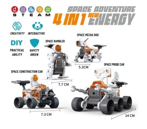 ROBOT 4 IN 1 DA COSTRUIRE