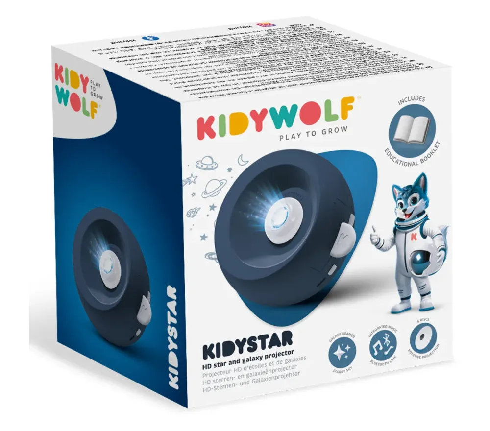 PROIETTORE DI STELLE E GALASSIE KIDYSTAR