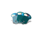 SET DISCHETTI PER PROIETTORE DI STORIE KIDYSLIDE - AVVENTURA