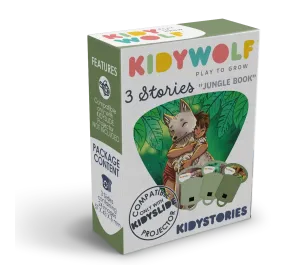 SET DISCHETTI PER PROIETTORE DI STORIE KIDYSLIDE - GIUNGLA