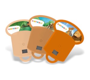 SET DISCHETTI PER PROIETTORE DI STORIE KIDYSLIDE - FIABE DI LAFONTAINE