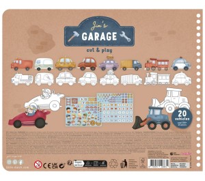 LIBRO DA RITAGLIARE CON FORBICI - JIM