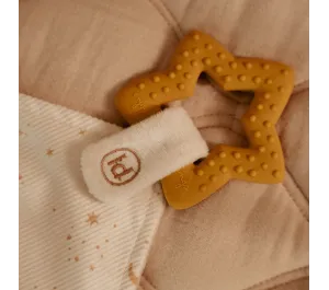 DOU DOU STRACCETTO CON DENTARUOLO STELLA NEWBORN NATURALS