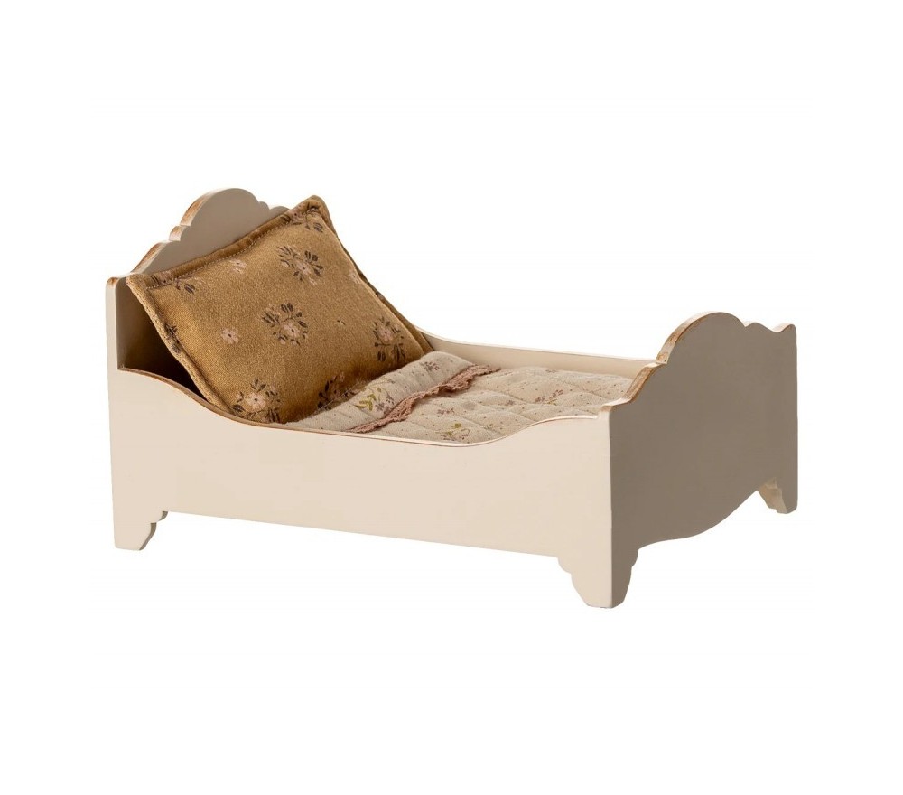 MICRO - LETTINO IN LEGNO PANNA