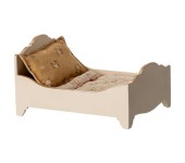 MICRO - LETTINO IN LEGNO PANNA