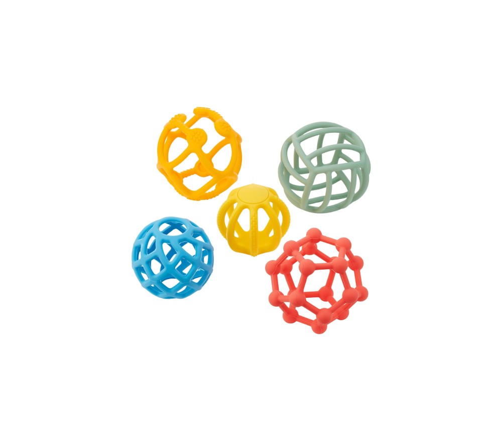 SET PALLINE SENSORIALI IN SILICONE - TICKIT