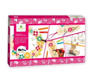 ATELIER CON PIROGRAFO - FIORI