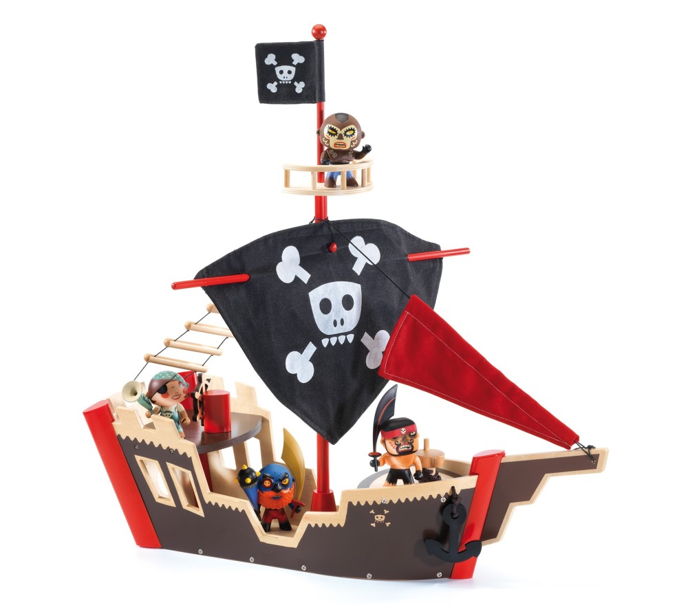 ARTY TOYS DJECO - PIRATI - NAVE ZE PIRAT BOAT