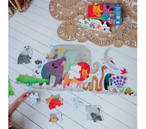 PUZZLE GIGANTE - PARATA DEGLI ANIMALI