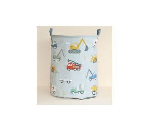 CESTO PORTAGIOCHI IN COTONE - VEICOLI