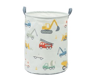 CESTO PORTAGIOCHI IN COTONE - VEICOLI