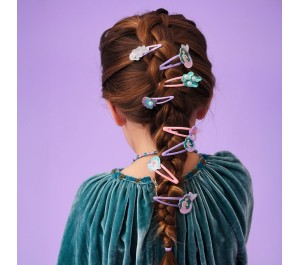 SET 3 MOLLETTE PER CAPELLI MARINA - COLLEZIONE SIRENE - PLUME