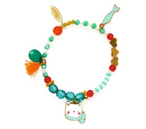 BRACCIALETTO HANAE' - COLLEZIONE GATTO - PLUME
