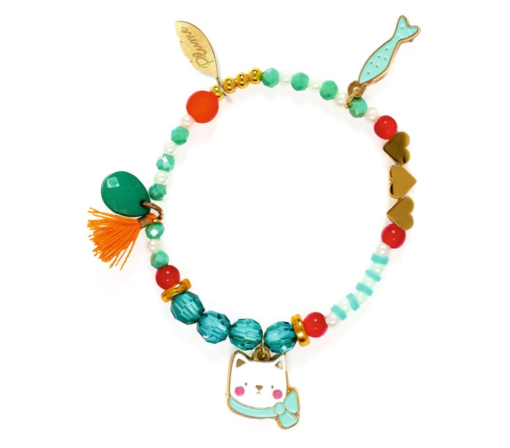 BRACCIALETTO HANAE' - COLLEZIONE GATTO - PLUME