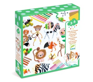 SCATOLA CREATIVA ANIMALI DELLA GIUNGLA