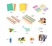 SCATOLA CREATIVA ANIMALI DELLA GIUNGLA