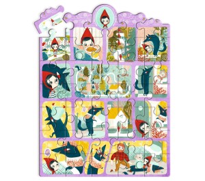 PUZZLE FIABE - CAPPUCCETTO ROSSO