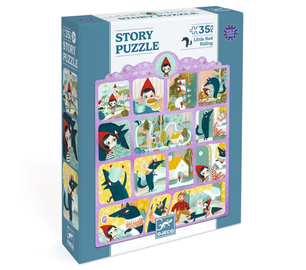 PUZZLE FIABE - CAPPUCCETTO ROSSO