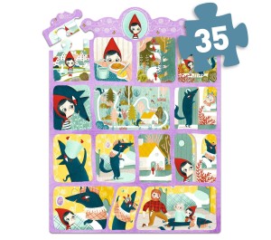 PUZZLE FIABE - CAPPUCCETTO ROSSO