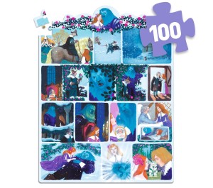 PUZZLE FIABE - LA BELLA E LA BESTIA