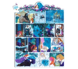 PUZZLE FIABE - LA BELLA E LA BESTIA