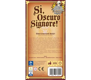 SI', OSCURO SIGNORE! - SET BASE ROSSO SECONDA EDIZIONE
