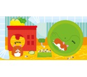 LIBRO TRASCINA E SCOPRI - AMICI ANIMALI