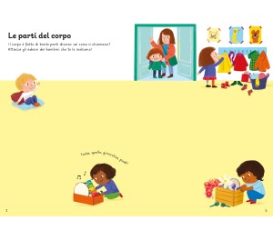 PICCOLO LIBRO CON ADESIVI - IO E IL MIO CORPO