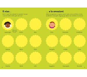 PICCOLO LIBRO CON ADESIVI - IO E IL MIO CORPO