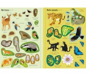 PICCOLO LIBRO CON ADESIVI - LA NATURA INTORNOA  NOI