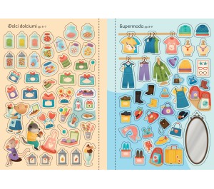 PICCOLO LIBRO CON ADESIVI - NEGOZI