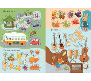 PICCOLO LIBRO CON ADESIVI - NEGOZI