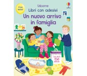 LIBRO CON ADESIVI - UN NUOVO ARRIVO IN FAMIGLIA