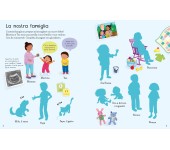 LIBRO CON ADESIVI - UN NUOVO ARRIVO IN FAMIGLIA