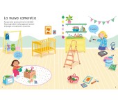 LIBRO CON ADESIVI - UN NUOVO ARRIVO IN FAMIGLIA