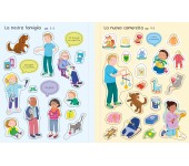 LIBRO CON ADESIVI - UN NUOVO ARRIVO IN FAMIGLIA