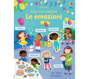 LIBRO CON ADESIVI - LE EMOZIONI
