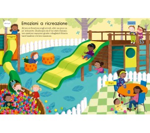 LIBRO CON ADESIVI - LE EMOZIONI