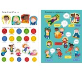 LIBRO CON ADESIVI - LE EMOZIONI