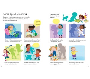 LIBRO CON ADESIVI - I MIEI AMICI