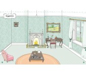 LIBRO CON ADESIVI - LA CASA DELLE BAMBOLE