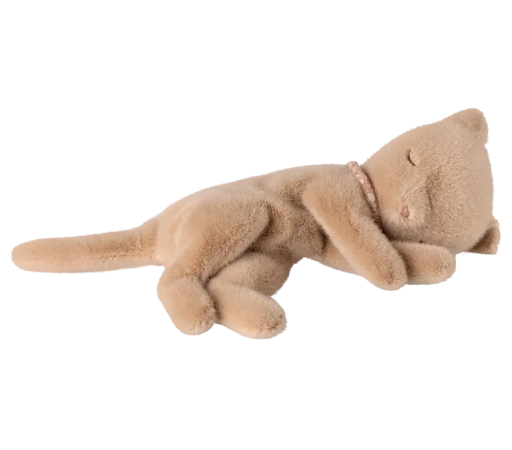 PELUCHE GATTO CHE DORME - PESCA